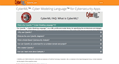Desktop Screenshot of cyberml.com