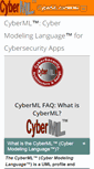 Mobile Screenshot of cyberml.com